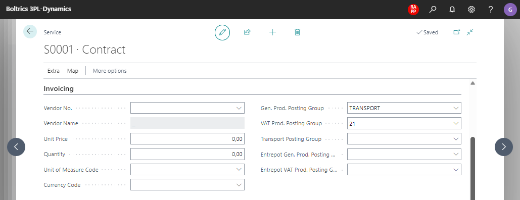 Service Invoicing