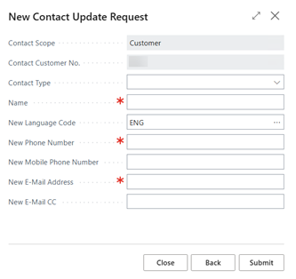 Support New Contact 2