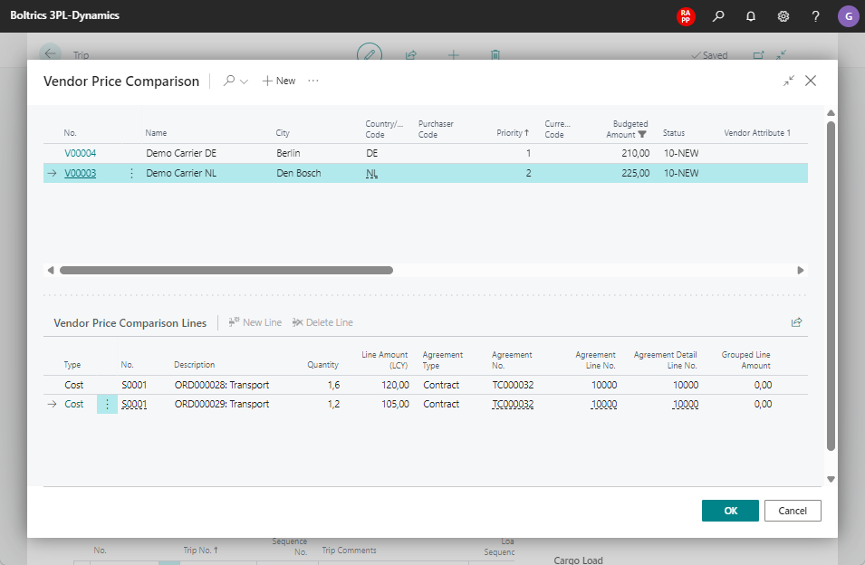 Compare Vendor