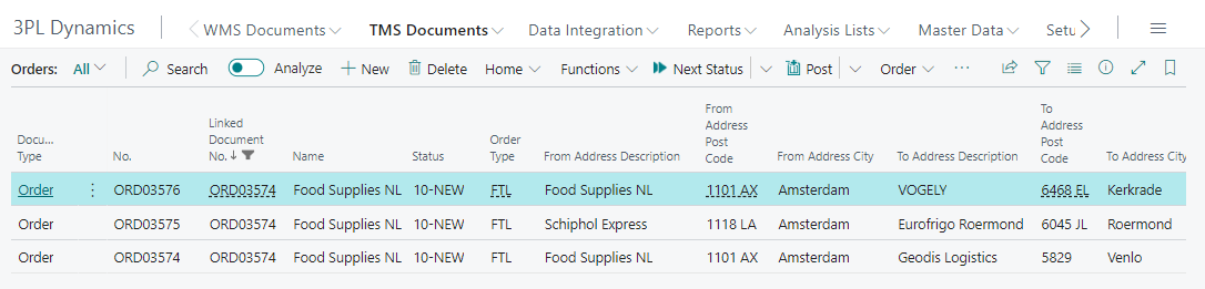 Linked order overview