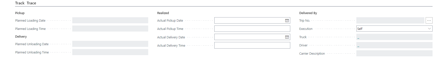 OrderTrackTrace