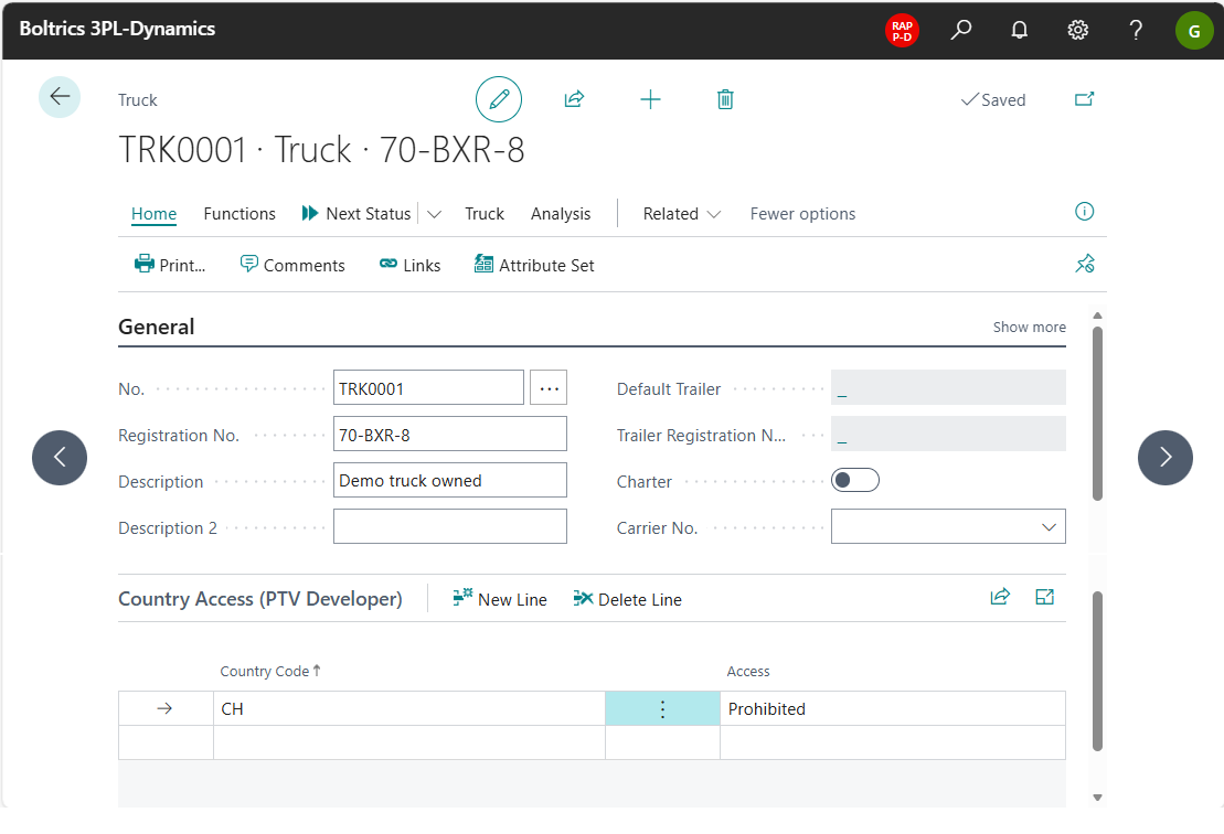 Truck ETC Subscription