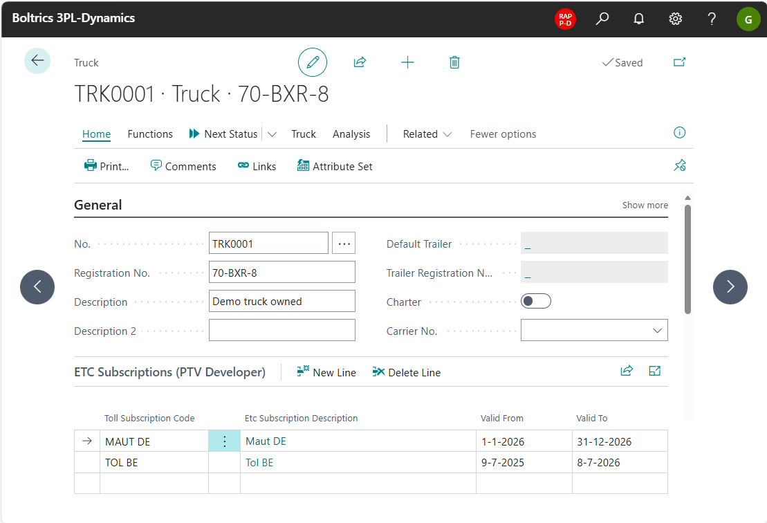 Truck Country Access