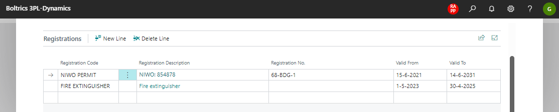 Truck Registration