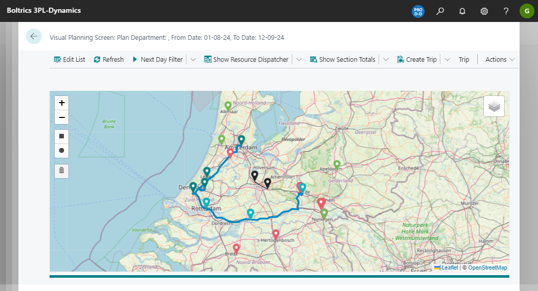 Visual Planning Map