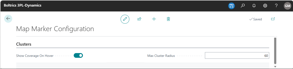 Marker Configuration Clusters