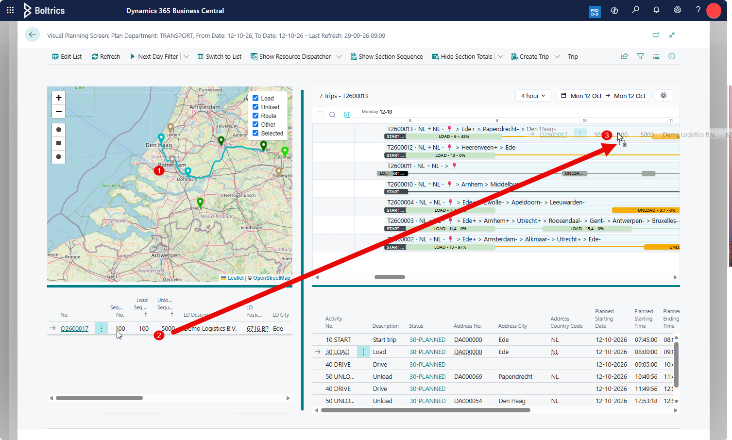 Visual Planning Timeline Drag Drop