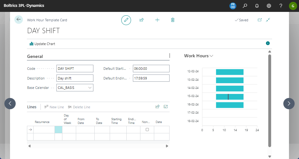 Work Hour Template