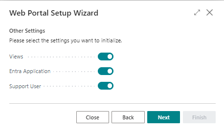 Web Portal Setup Wizard4